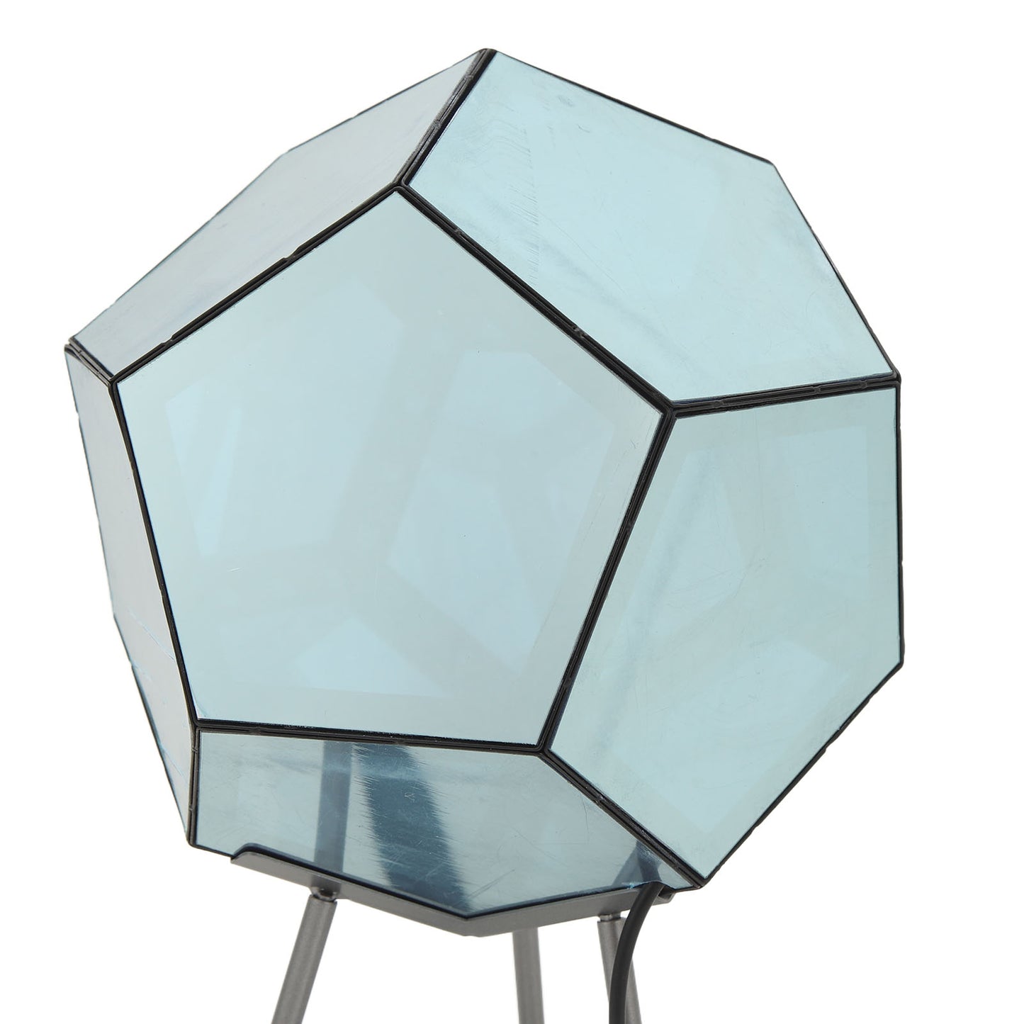 Dodeca Infinity Geometric Light — Modern Wall & Desk Accent