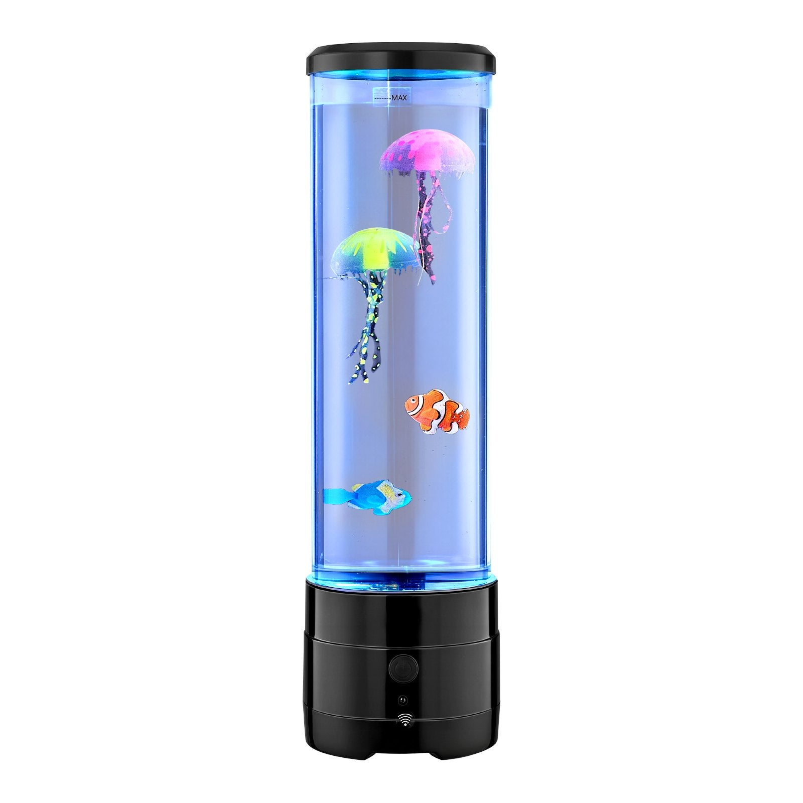 Cascade sensory bubble tower lamp