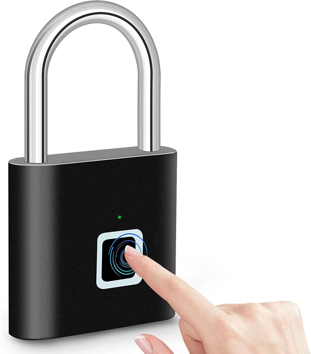 Revolutionary Fingerprint Padlock - Waterproof Keyless Security Lock for Gym, Luggage, and More!