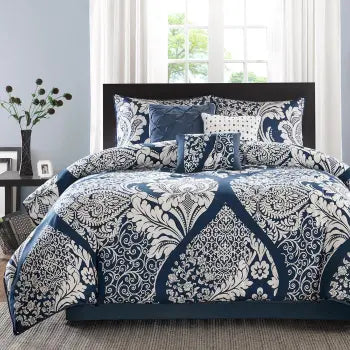7-Piece Cotton Printed Comforter Set