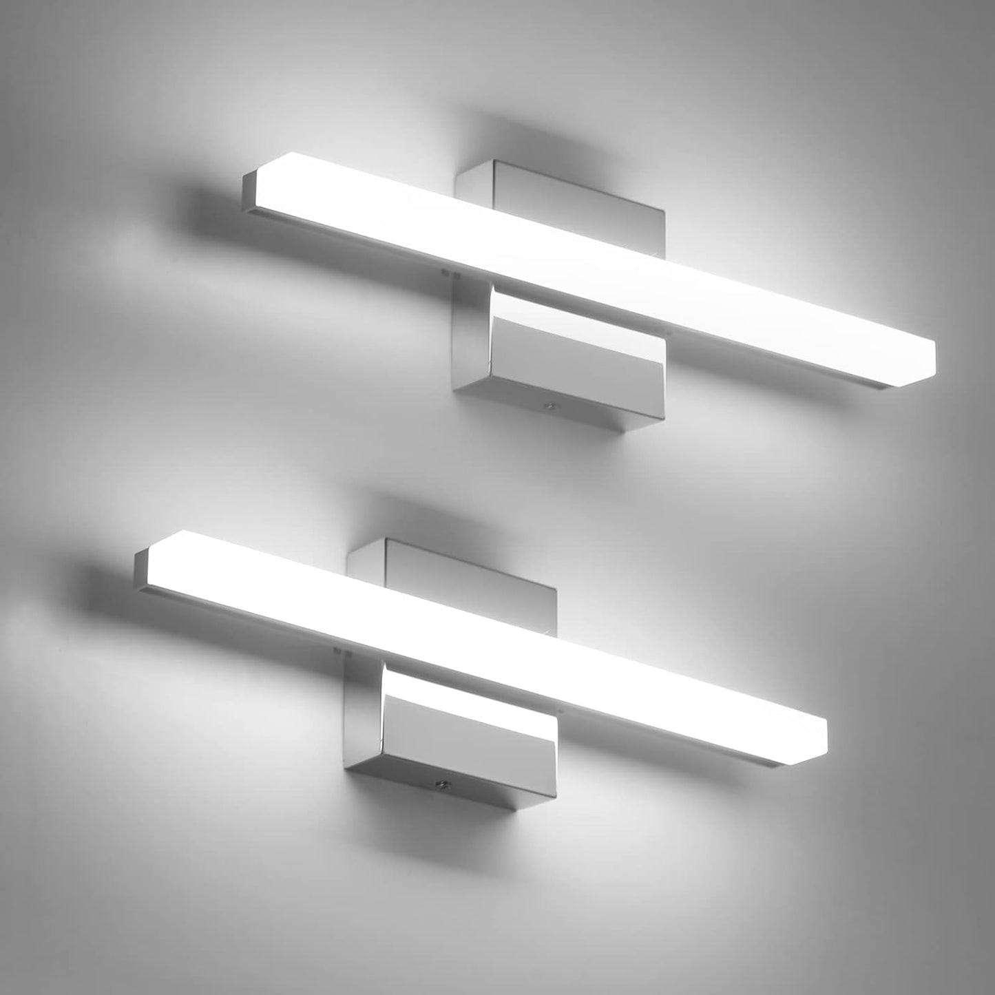 Upgrade Your Bathroom with  24-Inch LED Vanity Light Bar - Modern 14W IP44 Over Mirror Lighting in Cool White 6000K