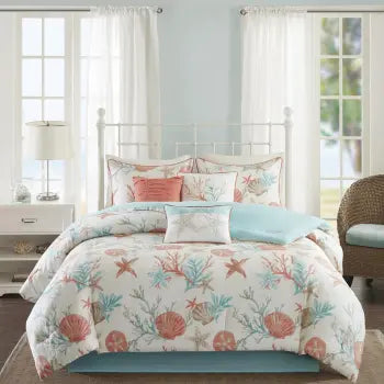 Silky Sateen 7-Piece Cotton Comforter Set — Hotel-Smooth