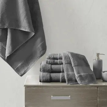 Everyday Luxe 6-Piece Cotton Bath Towel Set