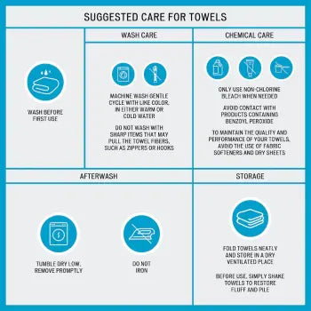 Hotel-Luxe 6-Piece Cotton Bath Towel Set — Spa Softness at Home