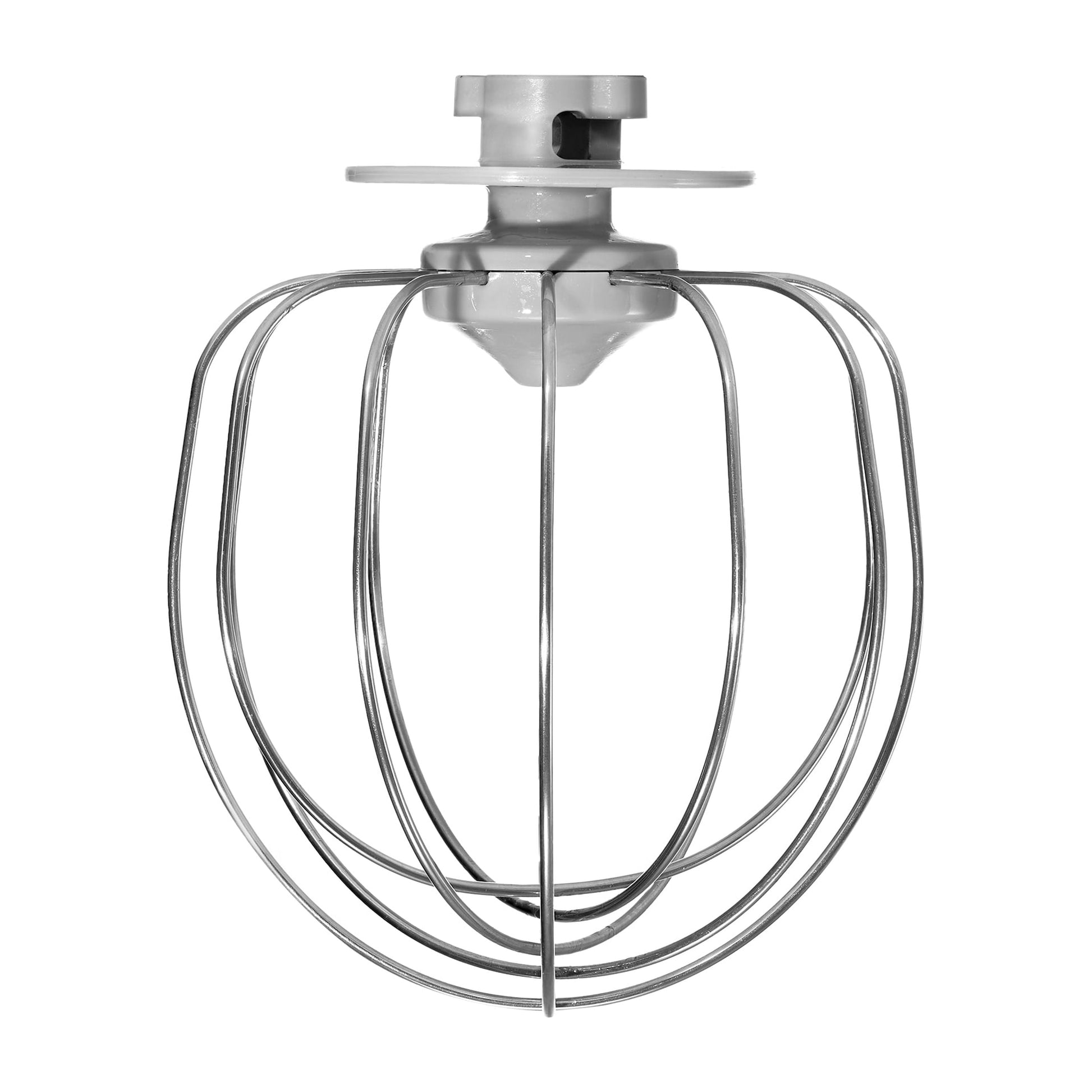 Elegant 3.5 Qt Stand Mixer in White with Essential Attachments: Flat Beater, Dough Hook, and Balloon Whisk