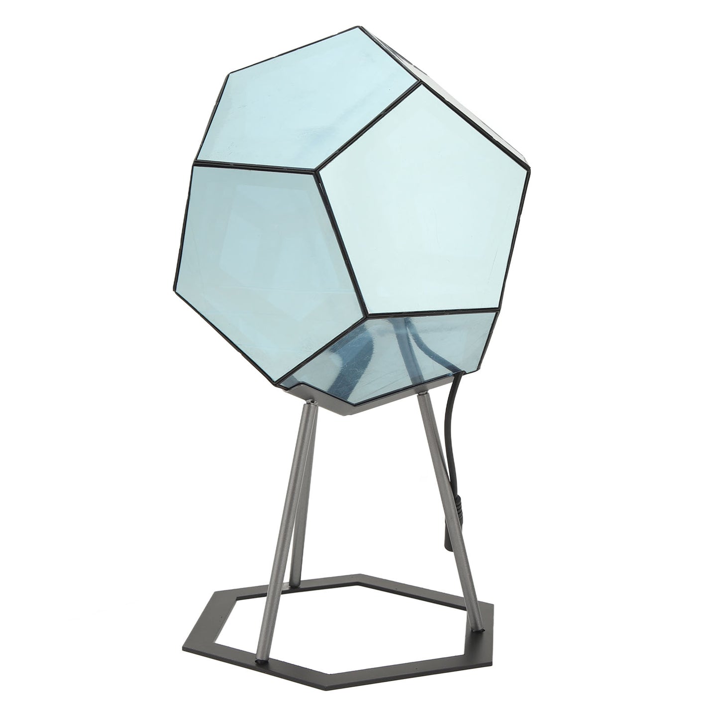 Dodeca Infinity Geometric Light — Modern Wall & Desk Accent