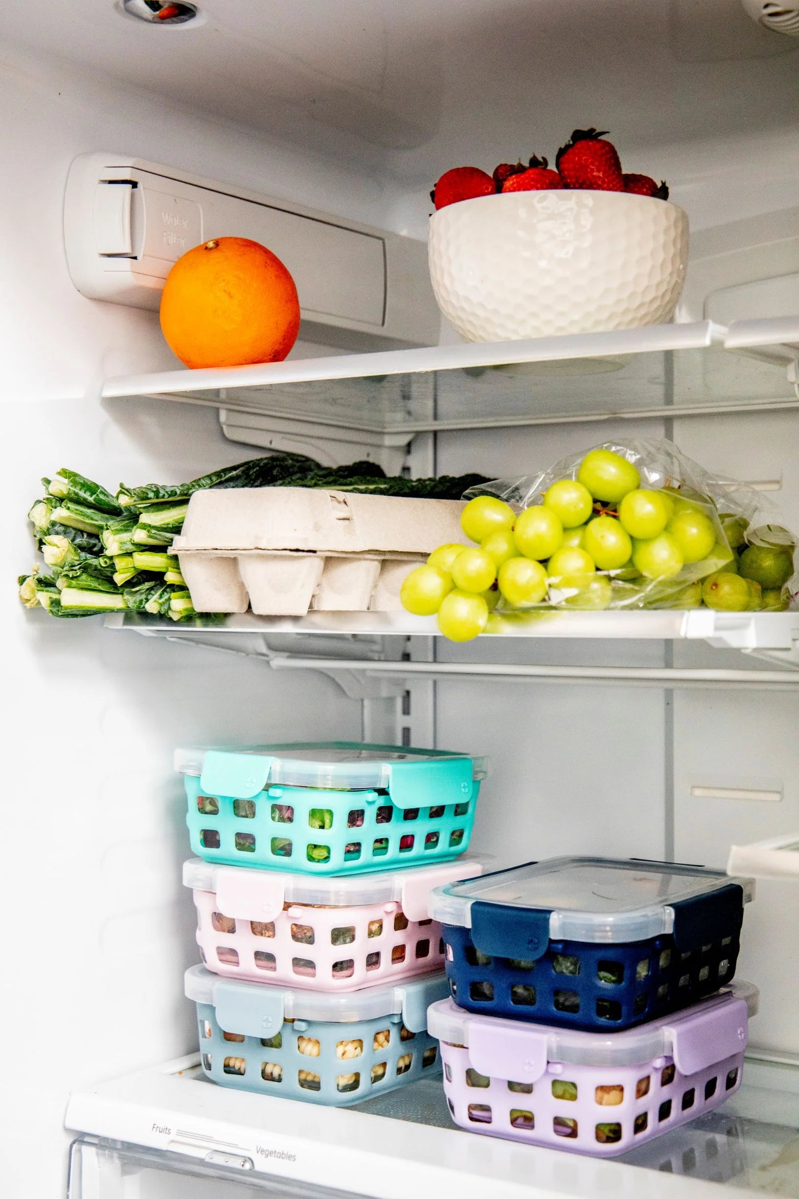 10-Piece Glass Food Storage Set - 3.4 Cup, 27 Ounce Durable Meal Prep Containers