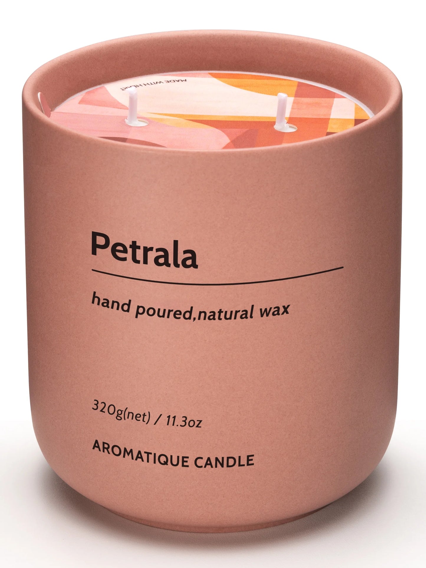 Teak Scented Jar Candles - 11.3 Oz, 50 Hour Burn Time, Perfect Gift for Men & Dads, Lead-Free Cotton Wicks