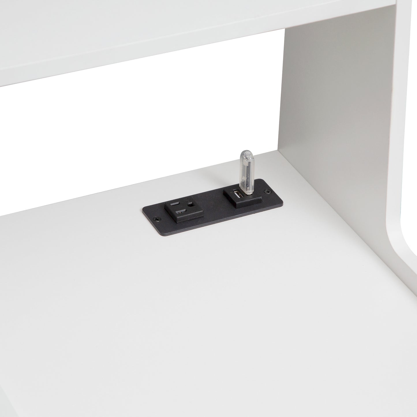 Halcyon Smart Charging Nightstand — Duo Set (2) with Bookshelf