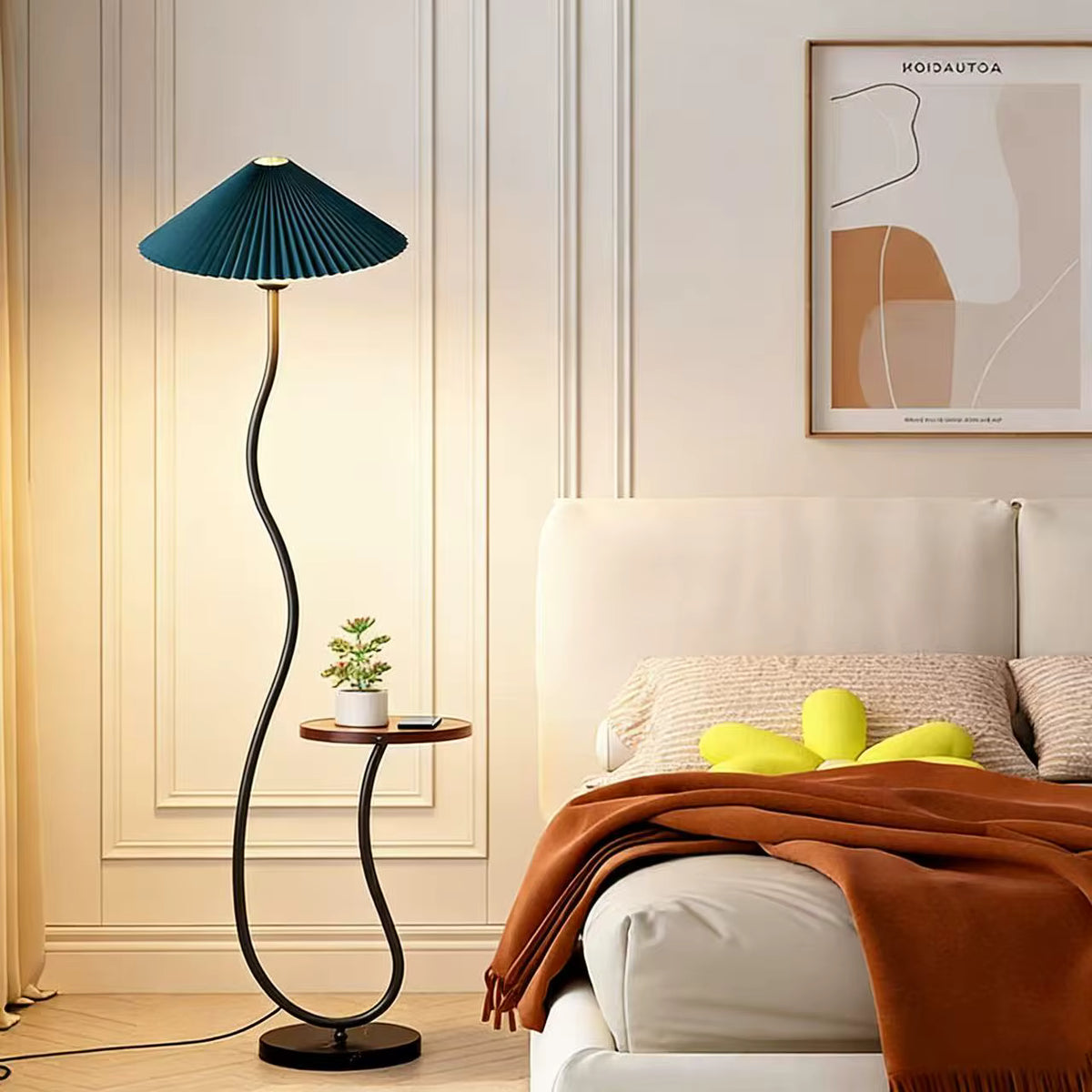 Auréa Nordic Wood Floor Lamp