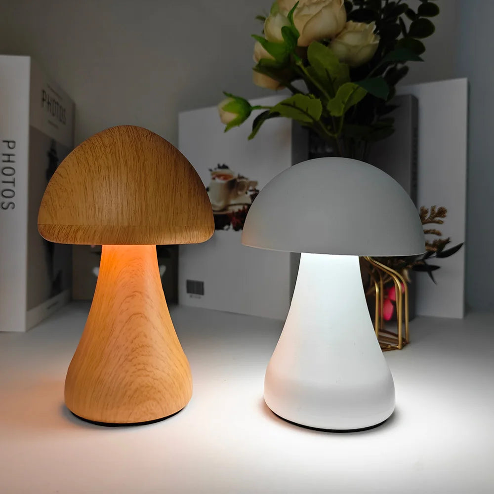 CasaLoom™ Nordic Rechargeable Mushroom Lamp
