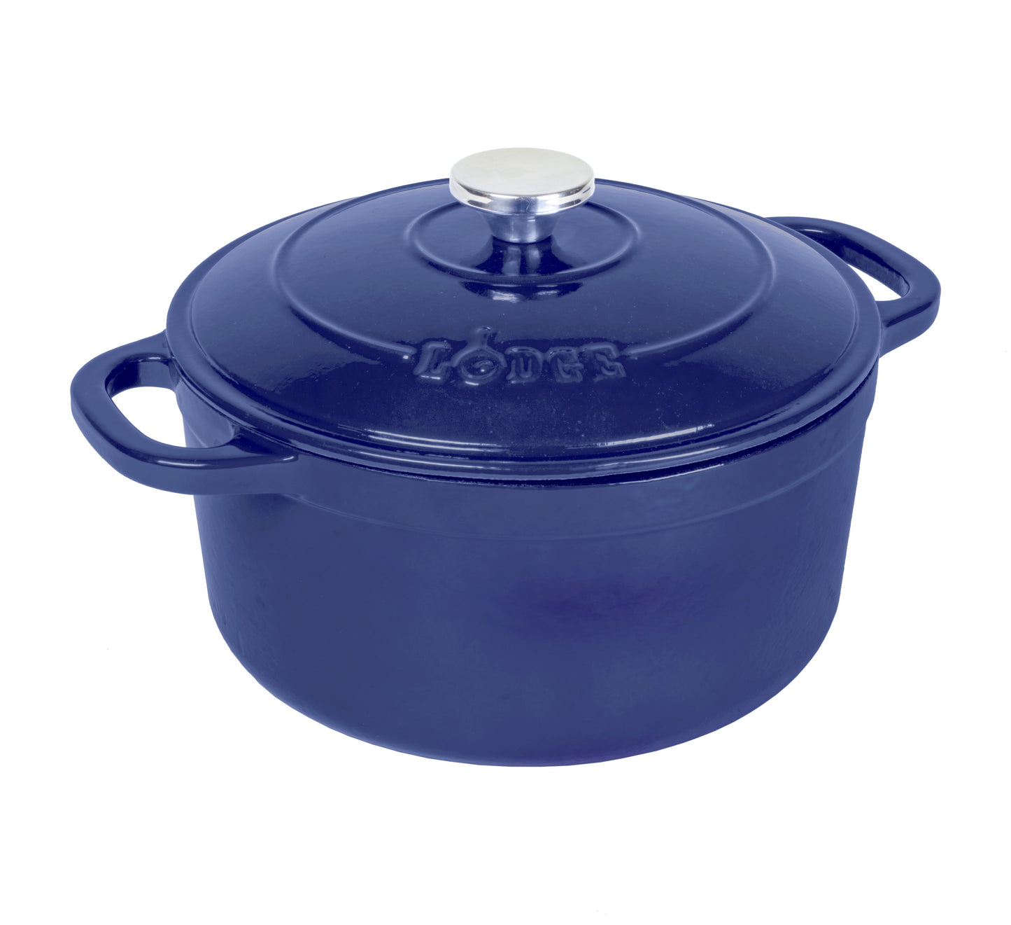 5.5Qt Indigo Enameled Cast Iron Dutch Oven - Perfect for Every Kitchen!