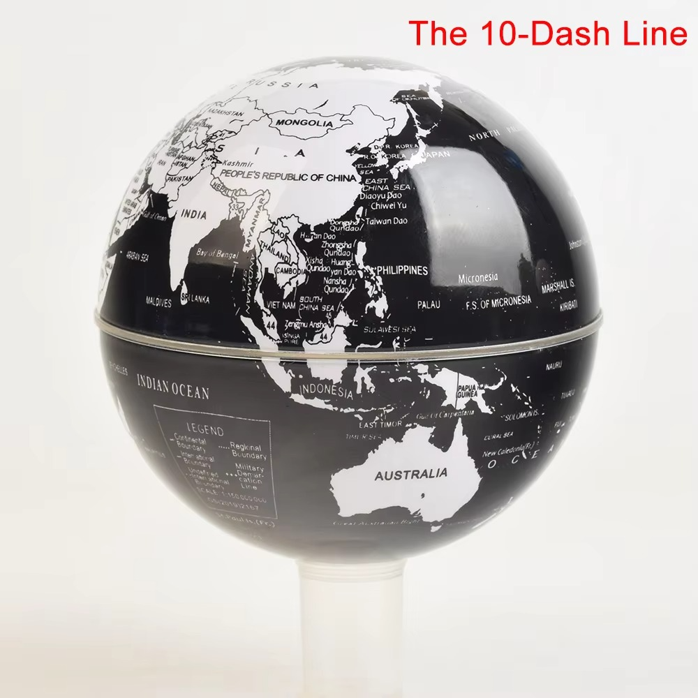 Levitating Globe Lamp | Magnetic Floating LED World Map Light