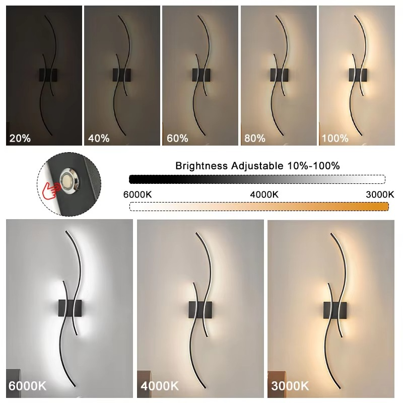 Lumière Curve Cordless LED Wall Sconce