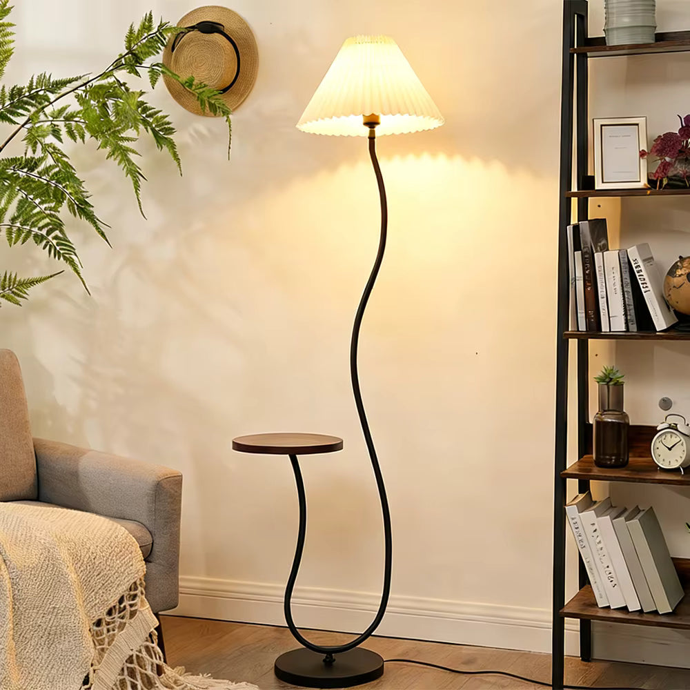 Auréa Nordic Wood Floor Lamp