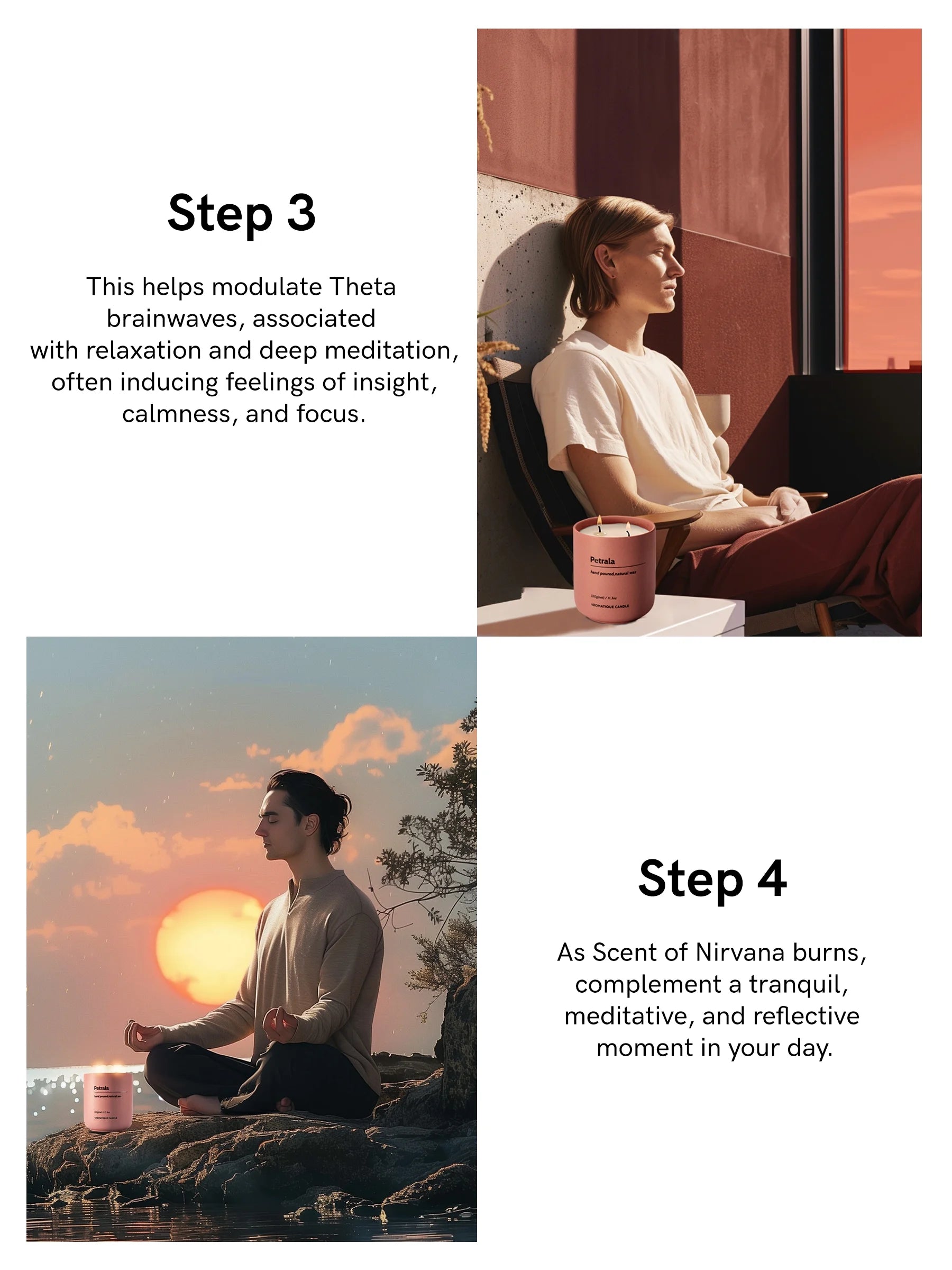 Teak Scented Jar Candles - 11.3 Oz, 50 Hour Burn Time, Perfect Gift for Men & Dads, Lead-Free Cotton Wicks