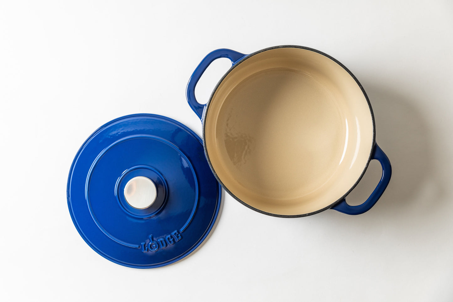 5.5Qt Indigo Enameled Cast Iron Dutch Oven - Perfect for Every Kitchen!