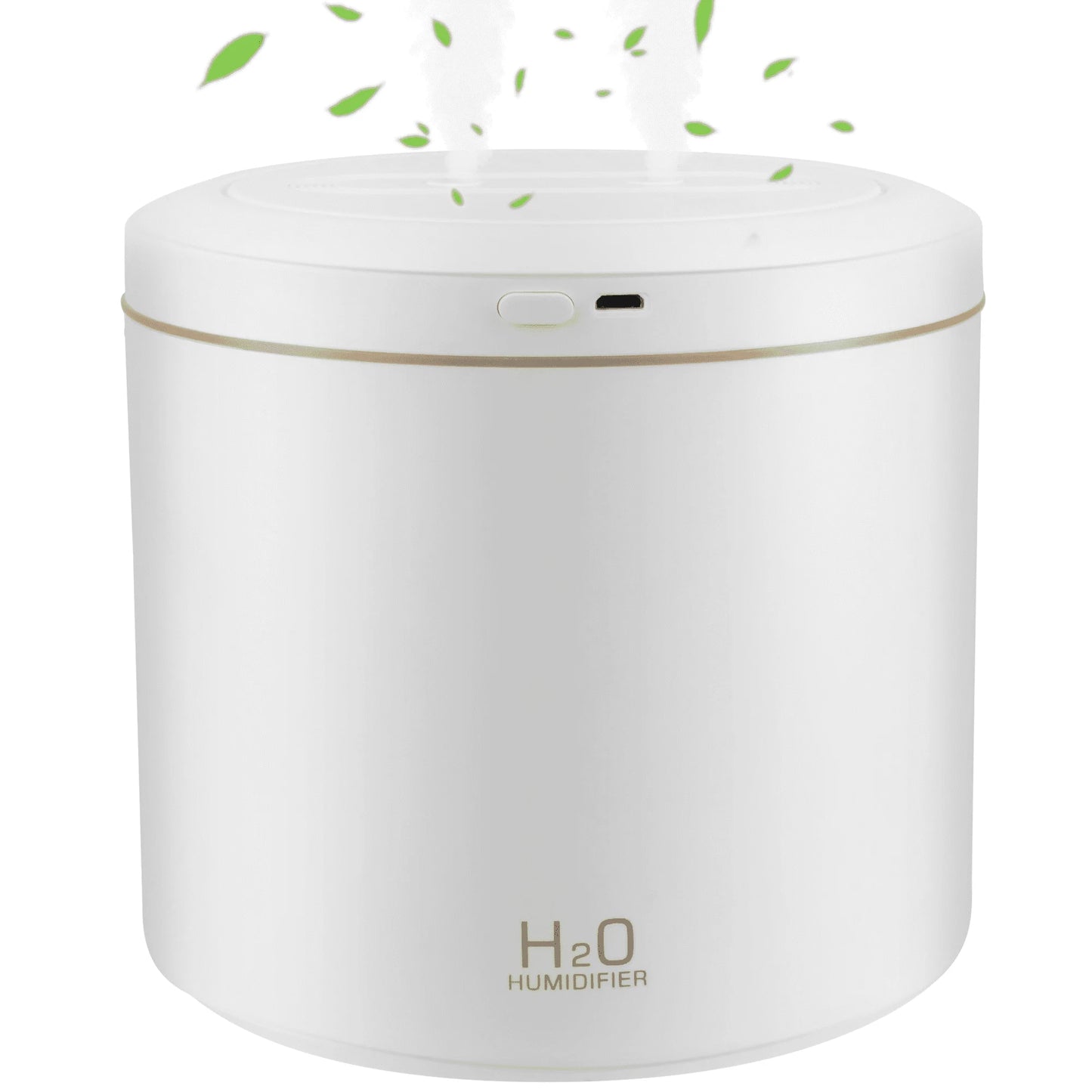 2L Ultrasonic Cool Mist Humidifier - Perfect for Baby's Room and Home Comfort, Elegant White Design
