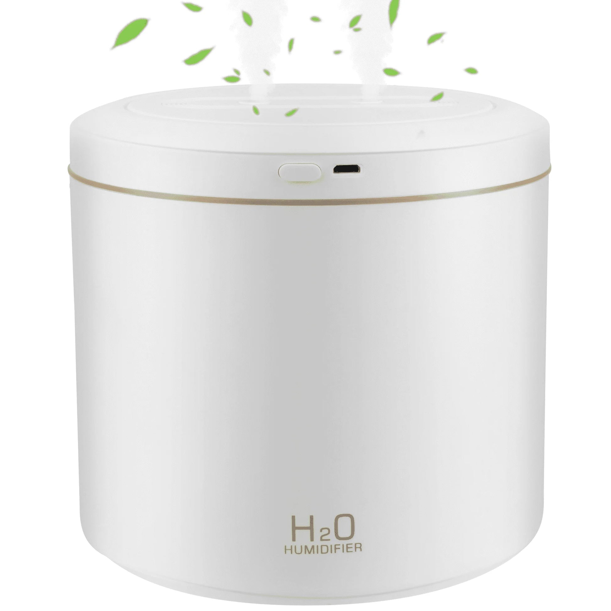 2L Ultrasonic Cool Mist Humidifier - Perfect for Baby's Room and Home Comfort, Elegant White Design