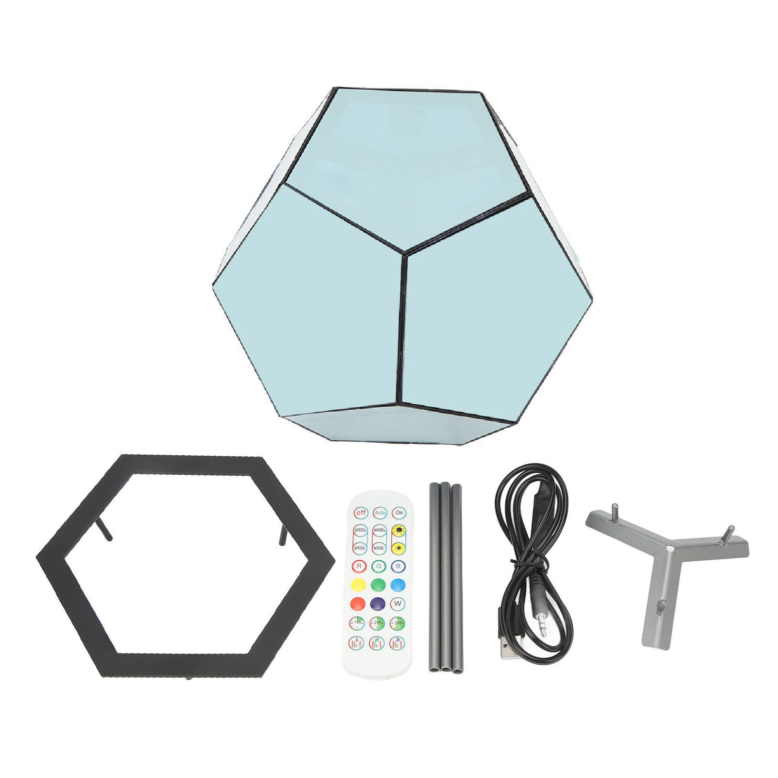 Dodeca infinity geometric light
