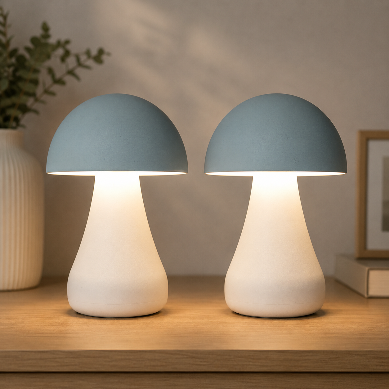Nordic Rechargeable Mushroom Lamp