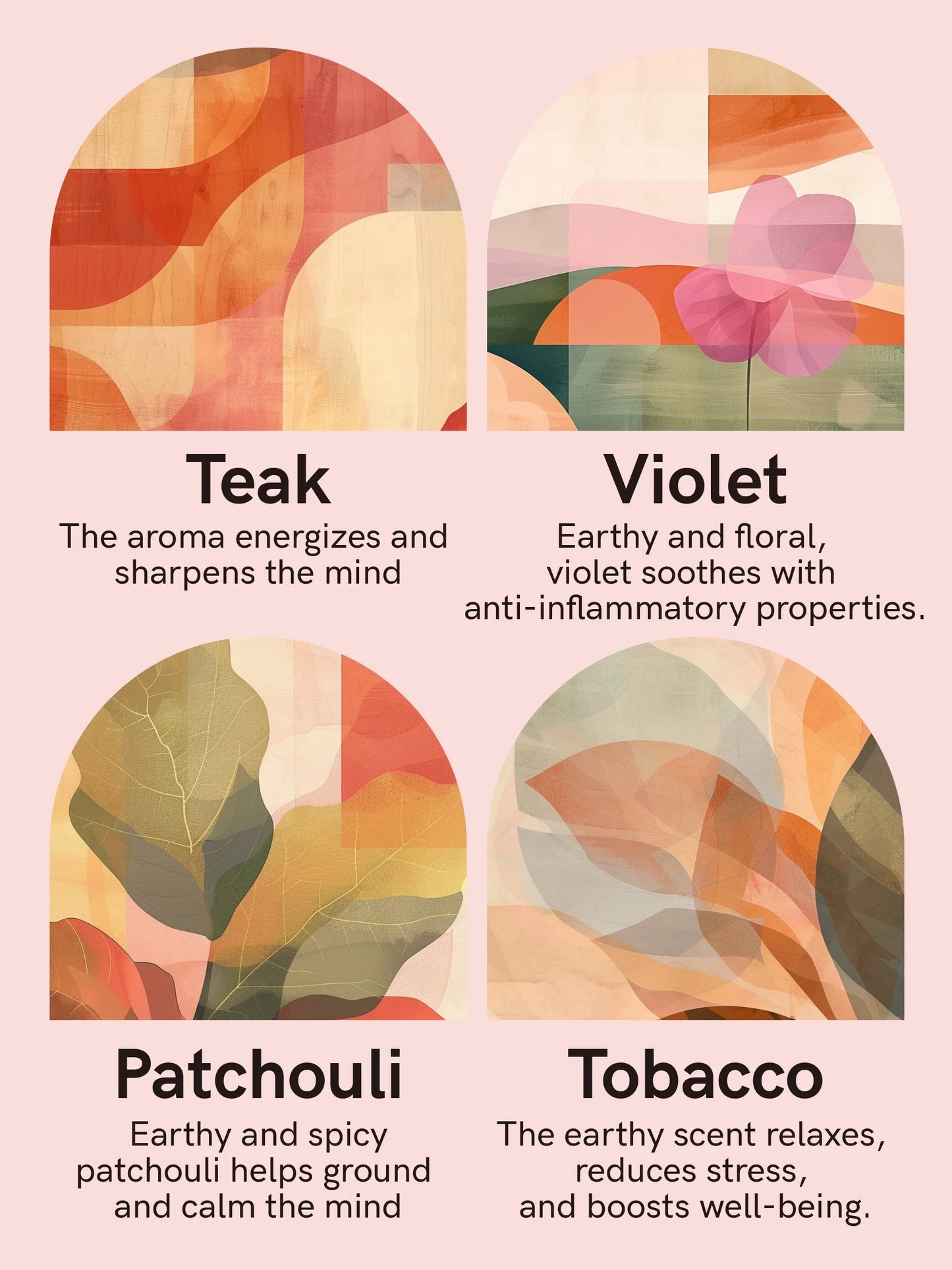 Teak Scented Jar Candles - 11.3 Oz, 50 Hour Burn Time, Perfect Gift for Men & Dads, Lead-Free Cotton Wicks