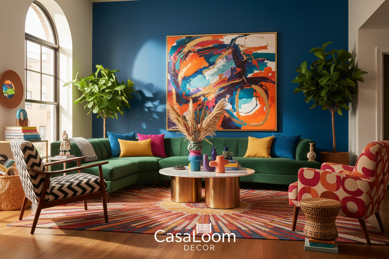Energetic Living Room Banner